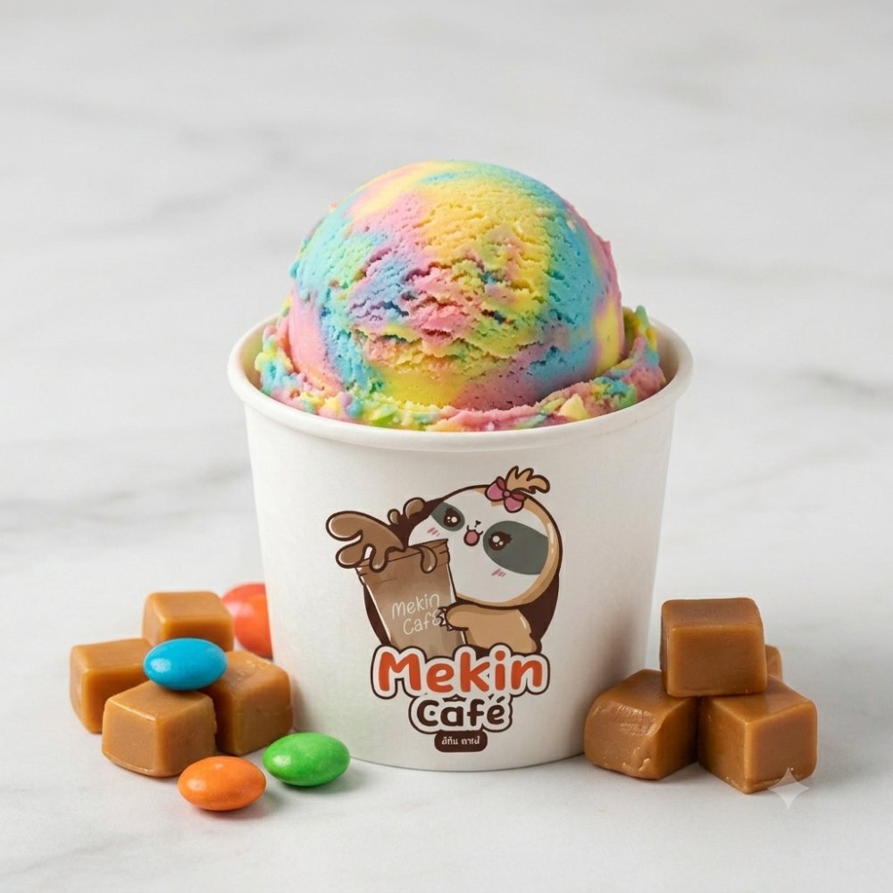 ไอศกรีม รส เรนโบว์