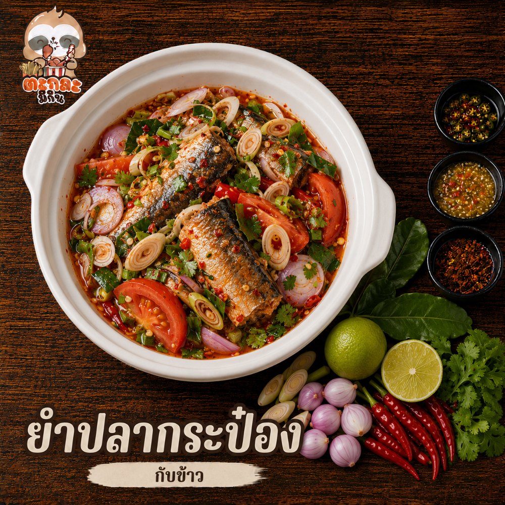 ยำปลากระป๋อง