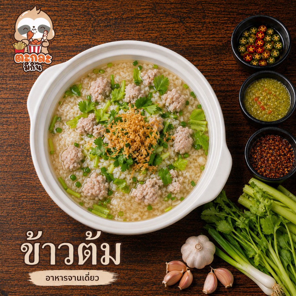 ข้าวต้มทรงเครื่อง