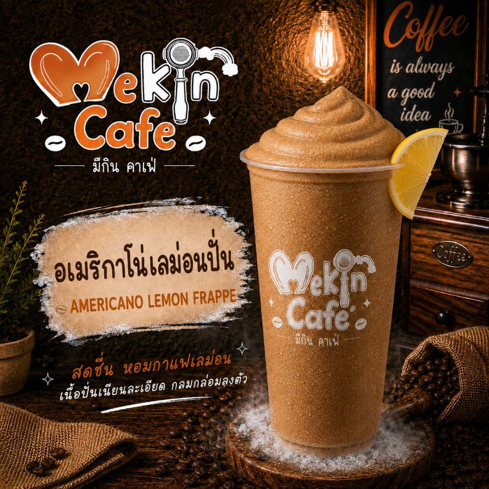 อเมริกาโน่เลม่อนปั่น