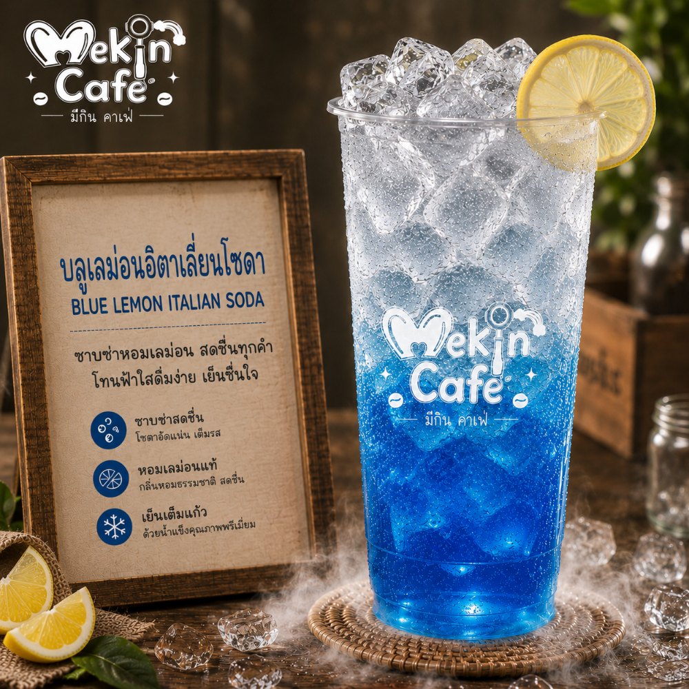 บลูเลม่อน อิตาเลี่ยนโซดา