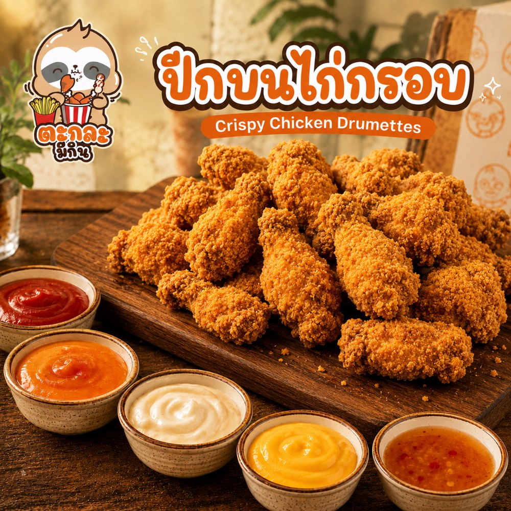 ชุดปีกบนไก่กรอบ