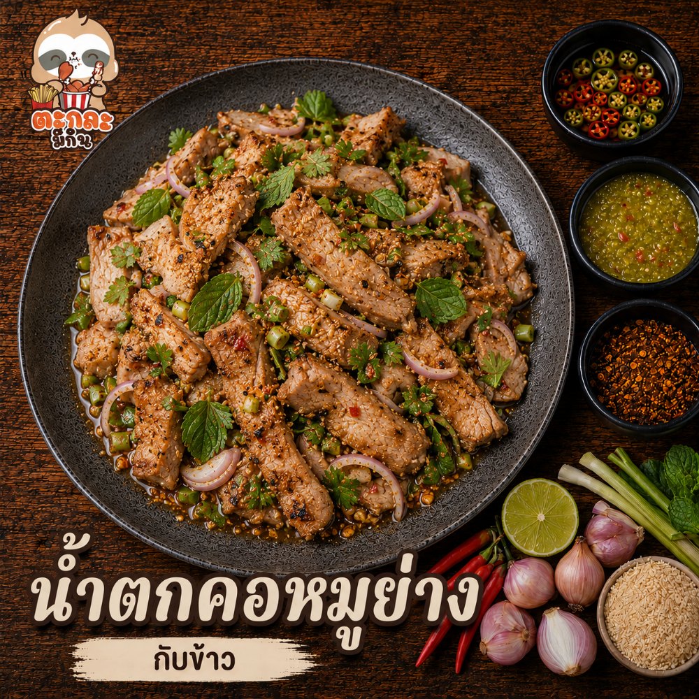 น้ำตกคอหมูย่าง