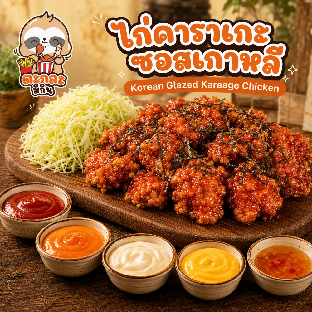 ชุดไก่คาราเกะ ซอสเกาหลี