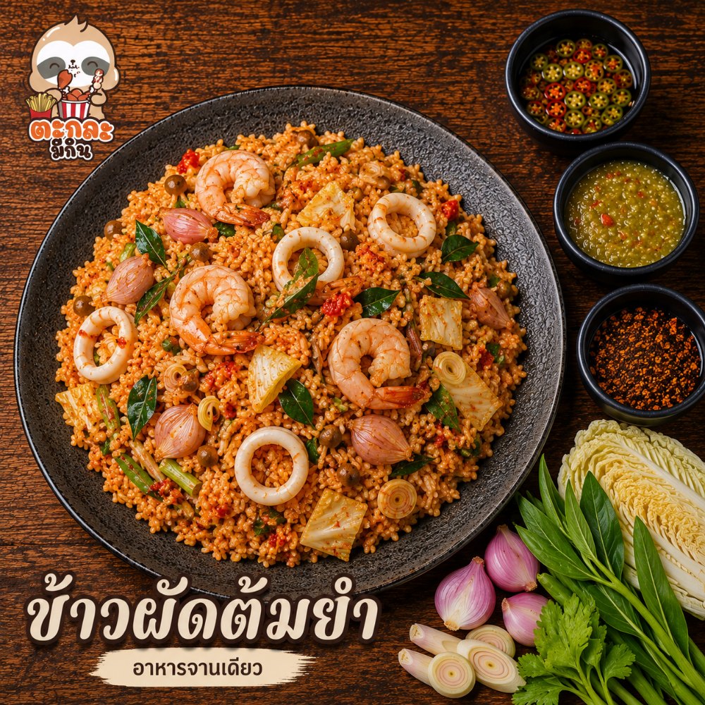ข้าวผัดต้มยำ